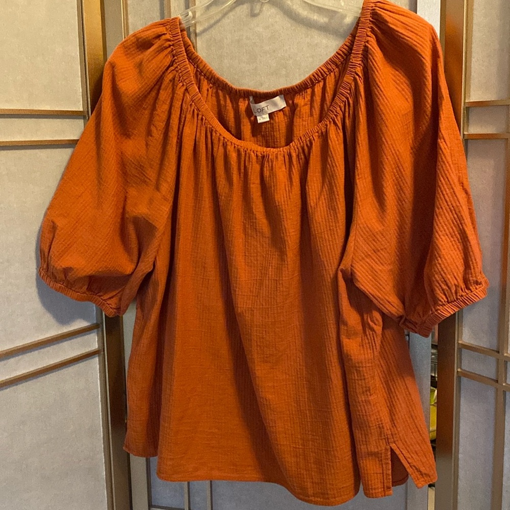 Beautiful 100% cotton top, XL